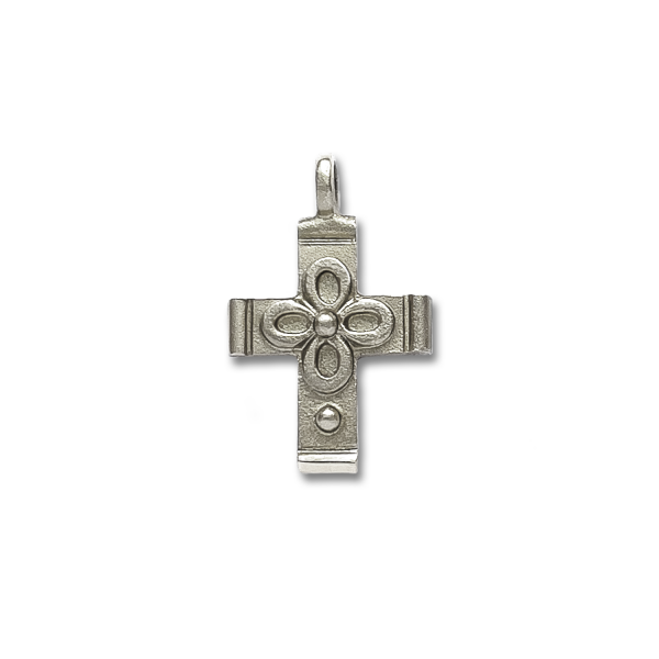 Vierpass-Kreuz aus Silber