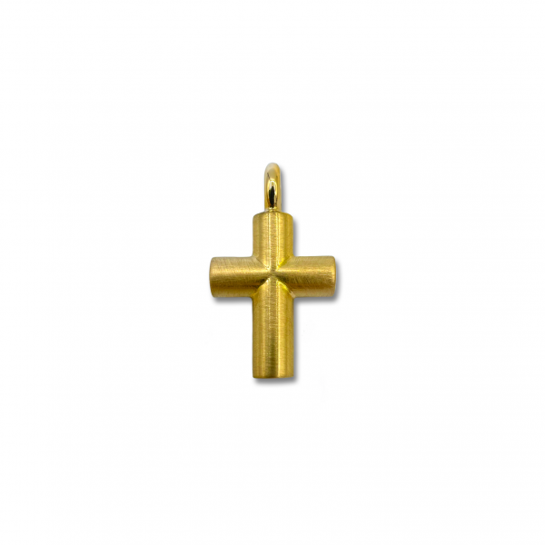 Kleines Kreuz aus Gelbgold